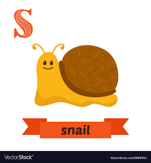 snail s letter cute children