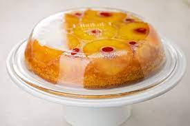 Pineapple Upside Down Cake In Pie Pan gambar png