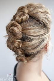 When you're in need of an elegant hairstyle, try the classic french twist. Curly Hair Tutorial The French Roll Twist And Pin Hairstyle Hair Romance