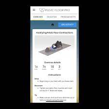 pelvic floor exercises mobile app