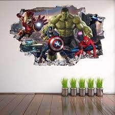 Avengers Superhero Wall Decal Sticker
