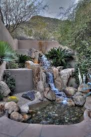 Waterfalls Backyard Garden