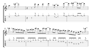 Allan Holdsworth The Sixteen Men Of Tain Guitar Solo Transcription