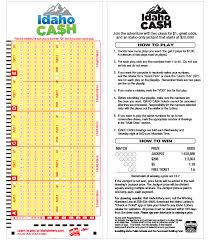Idaho Cash Idaho Lottery