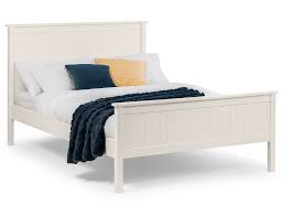White Bed Wood 53 Off