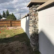 Concrete Fence Painting In Colorado