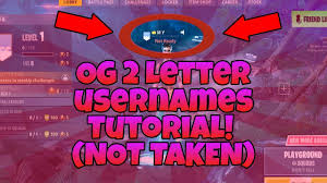 This forum uses lukasz tkacz mybb addons. How To Get An Og 2 Letter Username In Fortnite Og Username Tutorial Youtube