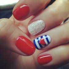 I set out on instagram to find some amazing nail art designs and these are my favorite! Fourth Of July Nail Art