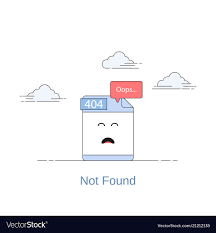 404 error page or file not found icon