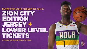 All the best new orleans pelicans gear and collectibles are at the official online store of the nba. New Orleans Pelicans On Twitter Want A Zion City Edition Jersey Two Lower Sideline Seats To Our Annual Mardi Gras Madness Game On Feb 13 Sign Up For A Chance