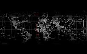 Black World Map Hd Wallpapers Pxfuel
