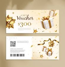 gift voucher template free vectors