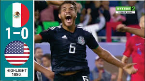 The united states and mexico will meet in a great showdown on sunday night in the nations league final. Mexico Vs Usa 1 0 Highlight Goals 07 07 2019 Hd Shareonsport Com