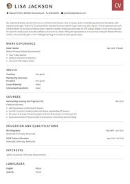Headers are positioned above main body paragraphs. Cv Examples Use Our Templates To Professionally Format Your Cv