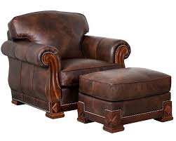 L love the leather cube ottoman. Usa Made Leather Chair Classic Leaher Edwards Chair 531