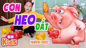 Con Heo Đất ♫ Bé Khánh Ngọc ♫ Nhạc Thiếu Nhi Vui Nhộn Mẹ mua cho con heo đất  í ò í o [MV 4K] - YouTube