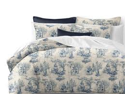 Archamps Toile Blue Bedding By 6ix