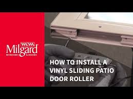 Patio Door Roller Installation