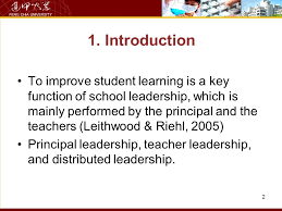 The Need for School Leadership