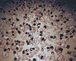 ナニコレ？！ 100人以上の男女が全裸で乱交パーティしている画像 : Abnormal Nylon - パンストフェチの妄想プレイブログ