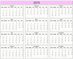 Weekly Calendar Templates 2015 Magdalene Project Org