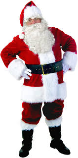 Where can you find santa jobs? Amazon Com Plus Size Premiere Santa Suit Costume Clothing
