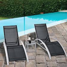 Pool furniture supply is the leading provider of commercial pool furniture to hotels, hoas, parks, universities, cruise ships, and public swimming pools across the usa. Orren Ellis Jose 61 4 Long Reclining Chaise Lounge Set Reviews Wayfair