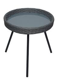 Woven Patio Side Table