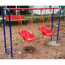 Mild Steel Frp Mini Swings For Kids