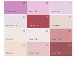 Dulux Paint Colour Chart Pink Dulux