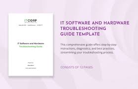 hardware troubleshooting guide template