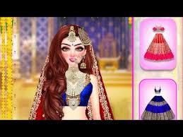 doll makeup games indian wedding games