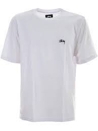 Stussy Mens 1140137white White Cotton T Shirt At Amazon