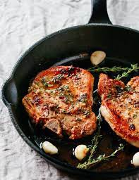 garlic er baked pork chops