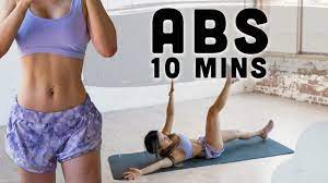 10 min abs workout for a flat stomach