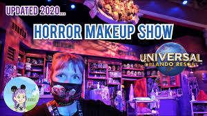 horror makeup show universal orlando