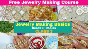 free jewelry making course basics of