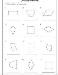 • unlimited access to over thousands of worksheets and activities for all grade levels. Classifying Quadrilaterals Worksheet Nms Self Paced Math