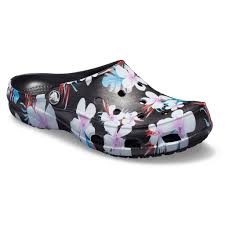 Crocs Freesail Womens Graphic Clogs Size 6 Tropical