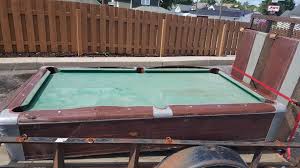 should i re this fischer pool table