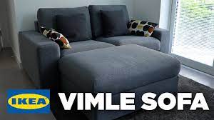 ikea vimle sofa embly unboxing