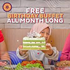 seoul garden free birthday buffet promotion