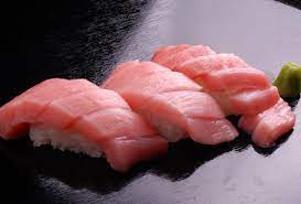 Fatty Tuna Belly Sushi gambar png