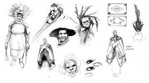 Learn how to draw game character pictures using these outlines or print just for coloring. Gamasutra Sponsored Feature Drawing Basics And Video Game Art Character Design