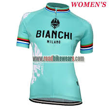 2018 Team Bianchi Womens Riding Wear Biking Jersey Top Shirt Maillot Cycliste Blue