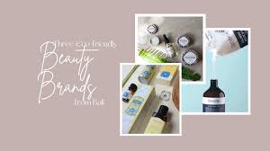 eco friendly beauty brands from bali