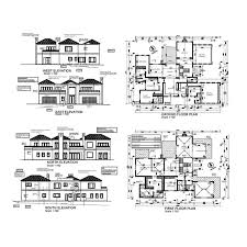 Modern 4 Bedroom House Plan With