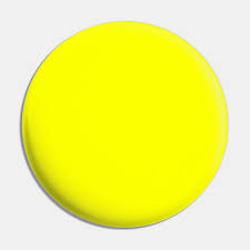 Plain Solid Neon Yellow Color