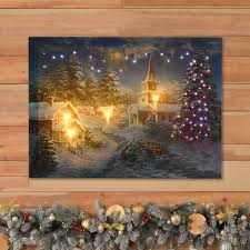 Battery Operated Lighted Wall Art With