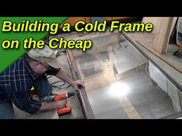 Cold Frame Using A Sliding Glass Door